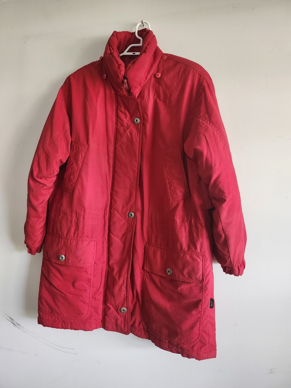 London Fog Women's Medium Winter Coat | Midi Length | Cinch Waist | Pockets